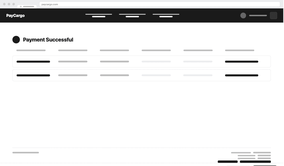 Iteration 02 payment success